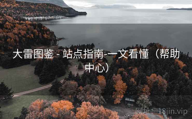 大雷图鉴 - 站点指南-一文看懂（帮助中心）