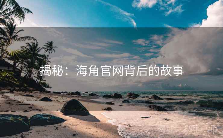 揭秘：海角官网背后的故事