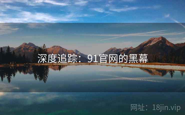 深度追踪:91官网的黑幕